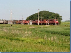 8393 Manitoba Trans-Canada Highway 1A - train 8393 Manitoba Trans-Canada Highway 1A - train