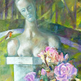 Die Große Sinnende von Lehmbruck. Öl auf Leinwand. 50 x 70 cm Copyright 2010 by O. Weinreich