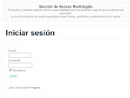 Acceso restringido, se puede acceder allí mediante una invitación y registro previo.