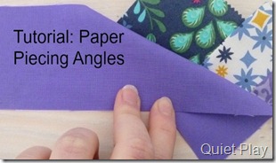 Paper Piecing angles 2