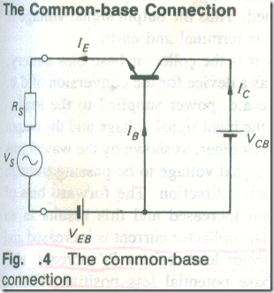 The common-base connection