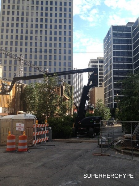 Dawn of the Planet of the Apes New Orleans Set Photos 06