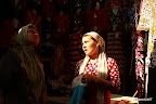Sales woman at Kuntepa bazaar