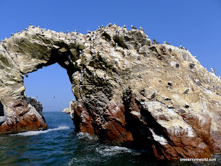 The rock formations are beautiful.