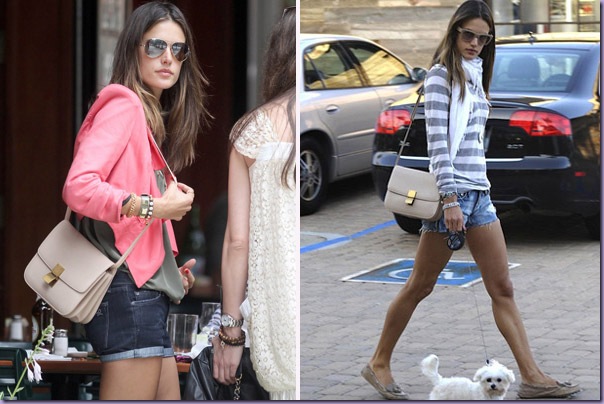 Alessandra-Ambrosio-Celine-Box-Bag Alessandra-Ambrosio-Celine-Box-Bag