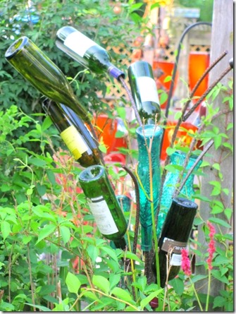 bottle sculpture