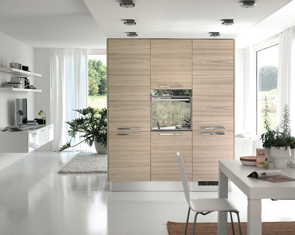 Cocinas abiertas y modernas en espacios grandes idecorar