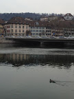 More beautiful buildings along the river.