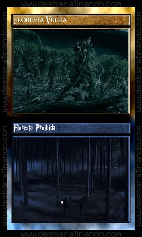 12 floresta velha floresta proibida senhor dos anéis Vs harry potter 12 floresta velha floresta proibida senhor dos anéis Vs harry potter