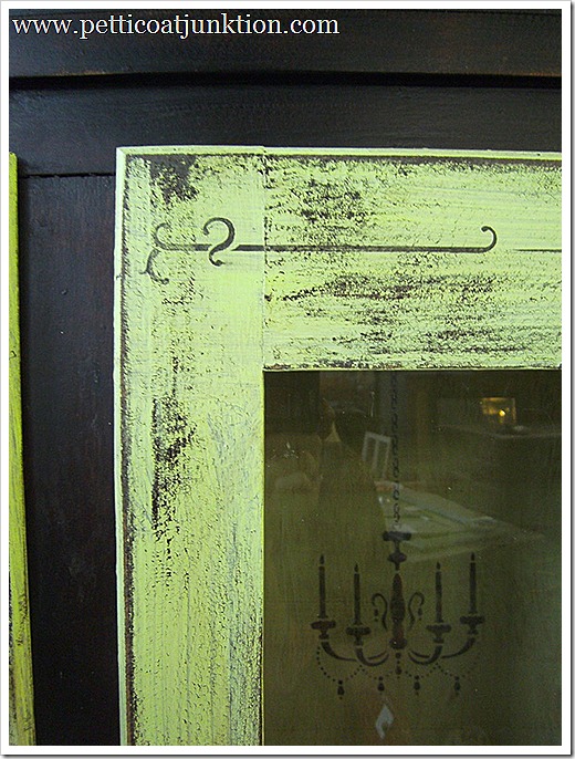 Painted and Stenciled Wardrobe, Petticoat Junktion Painted and Stenciled Wardrobe, Petticoat Junktion