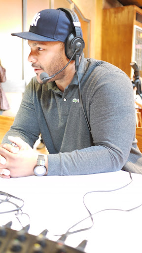 Who dat?  It's #91, Defensive End Will Smith of the Super Bowl Champion New Orleans Saints.  His favorite dish on the Emeril's menu is the chicken breast.