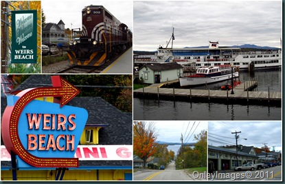 Weirs Beach collage