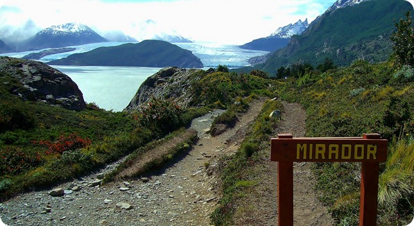 Mirante do Glaciar Grey