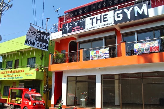 the gym
