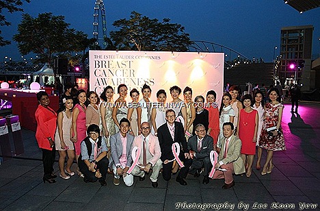 ESTEE LAUDER 2012 BREAST CANCER AWARENESS 20th ANNIVERSARY CAMPAIGN   FIRST EVER CELEBRITIES LUXURY CHARITY AUCTION FUNDRAISING IN SINGAPORE Dr. Amy Khor, Minister of State Ministry of Health Manpower,VIP,media host Sharon Au