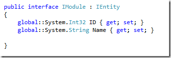 EntityInterface EntityInterface