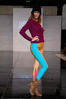 Las modelos en pasarela