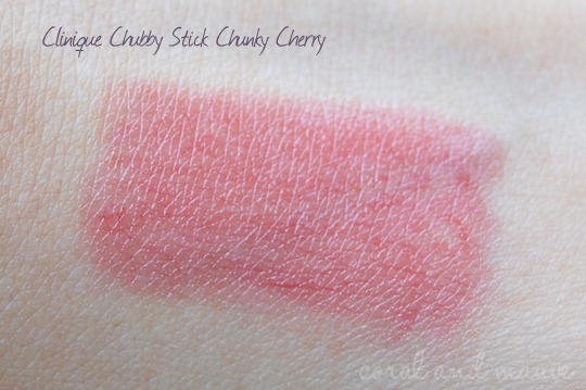 Clinique Chubby Stick Chunky Cherry Swatch
