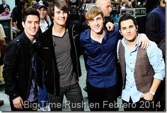 Concierto Big Time Rush: Mexico Febrero 2014 | Arena Ciudad de Mexico