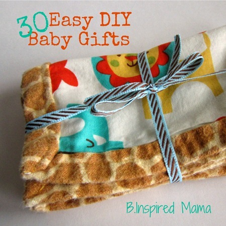 30 Easy DIY Baby Gifts
