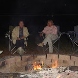 The backyard bonfire