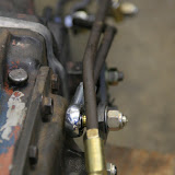 We replaced the old sloppy joints with really nice solid heim joints that took out all the slop