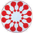 I picture this pillow on a white sofa. Nothing says summer quite like red, white, and blue. (johnrobshaw.com) I picture this pillow on a white sofa. Nothing says summer quite like red, white, and blue. (johnrobshaw.com)