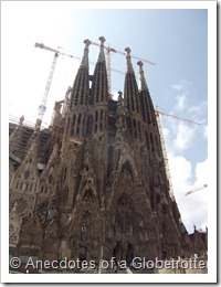 Sagrada Familia One of Three Facades