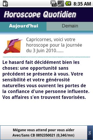 Horoscope Capricorne Francais