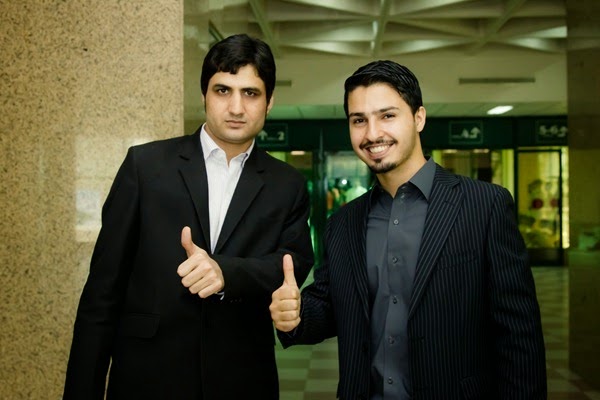 With Wali Khan