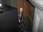 7.1 Wire to back of audio rack, Was told it couldn't be done no access .. We did it