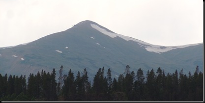 mountain viewed from Breckenridge, CO