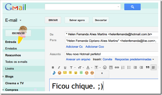 Hotmail perfeito Hotmail perfeito