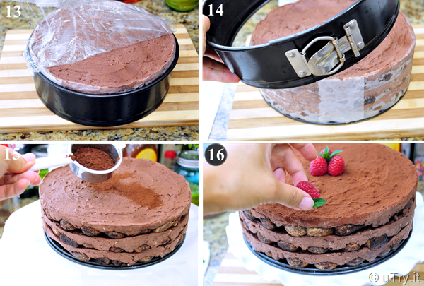 Chocolate Tiramisu Layer Cake (No Bake!)   http://utry.it