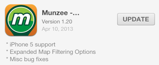 Munzee120iOS.png Munzee ver 1.20 for iOS