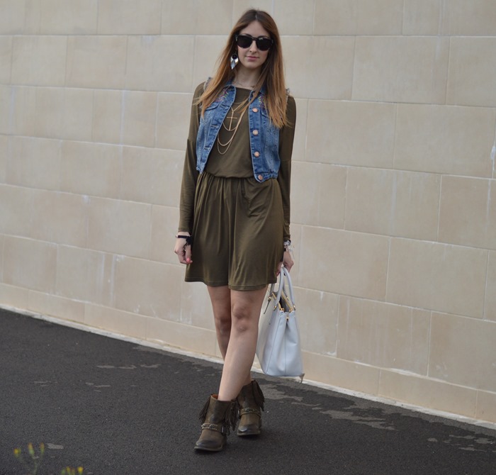 Prada bag, strategia boots, primark dress, strategia shoes, fashion blogger, elisa taviti, my fantabulous world, primark denim vest