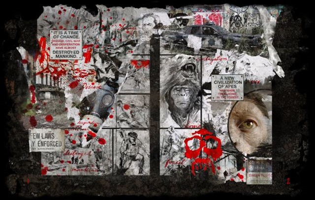 Dawn of the Planet of the Apes Online Prequel Comic Revealed 03