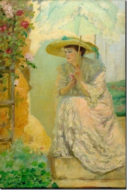 Rupert Bunny A Sunny Day 1922 Rupert Bunny A Sunny Day 1922