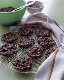 Make bourbon pecan chews Make bourbon pecan chews