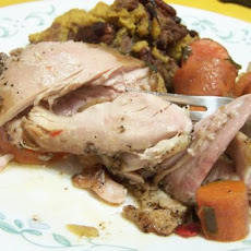 Garlic and Wine Braised Chicken (Dark Meat)