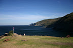 Our picnic site at Meat Cove