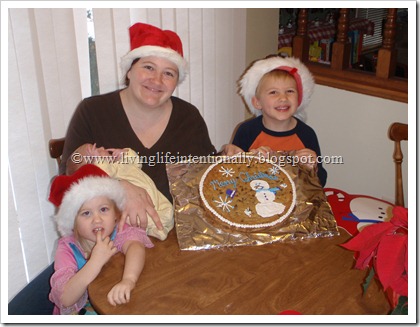 Christmas Cookie Cake