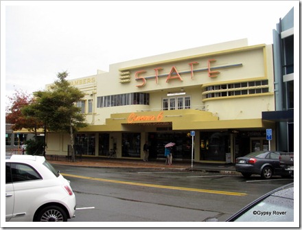 Art Deco State cinema building Nelson.