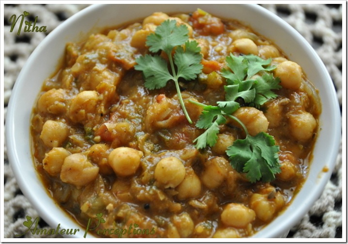 Channa Masala 6