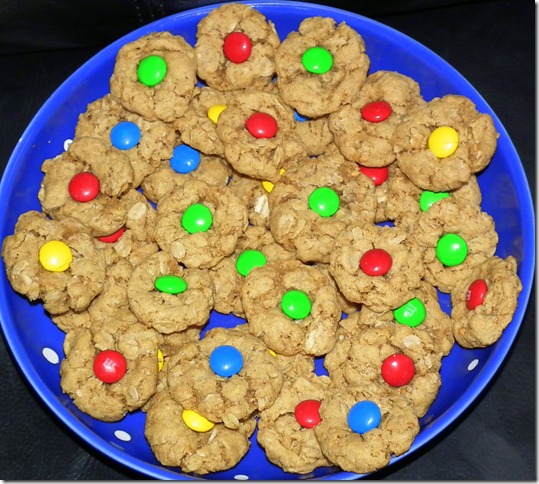 PB Oat Cookies 10-26-11
