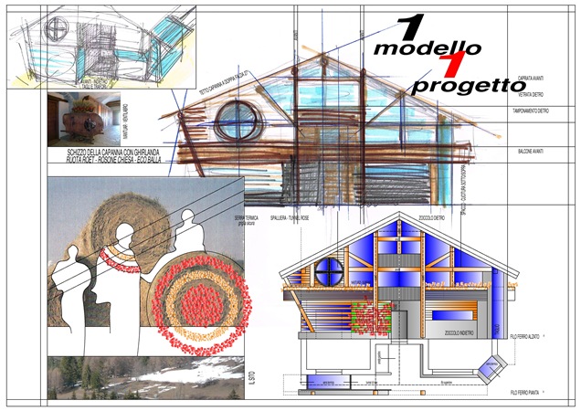 Baita in progetto 01 Baita in progetto 01