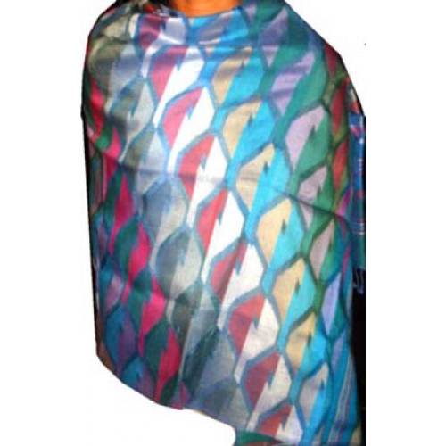 Hand Woven Dhaka Cotton Shawl