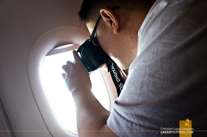 Aboard AirAsia's Flight from Singapore to Clark