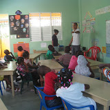 2nd graders in their first class.