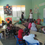 2nd graders in their first class.